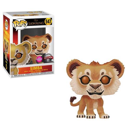 Pop! Vinyl Figurine The Lion King (2019) - Simba Flocked #547