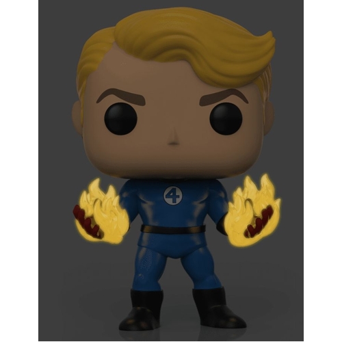 Pop! Vinyl Figurine Fantastic 4 - Human Torch Suited GW