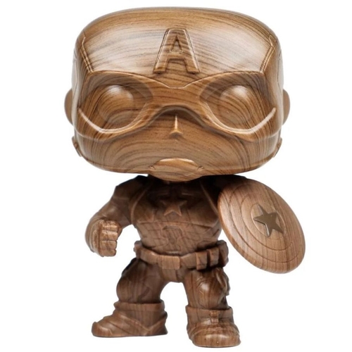 Pop! Vinyl Figurine Captain America - Captain America Wood Deco