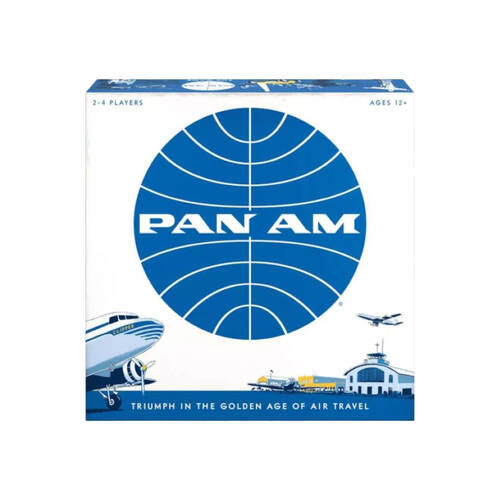 Pan Am Coop/Strategy Multiplayer Board Game Kids/Family 12y+
