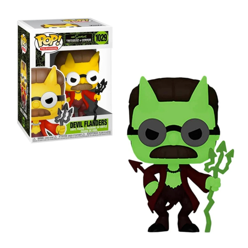 Pop! Vinyl Figurine The Simpsons - Flanders Devil Glow RS