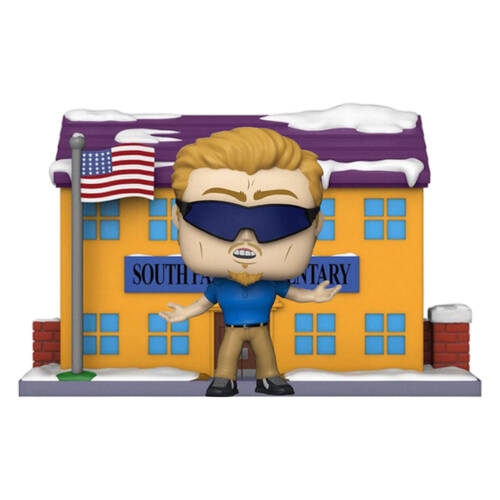 South Park Elementary w/ PC Principal Pop! Town Action Figure Toy