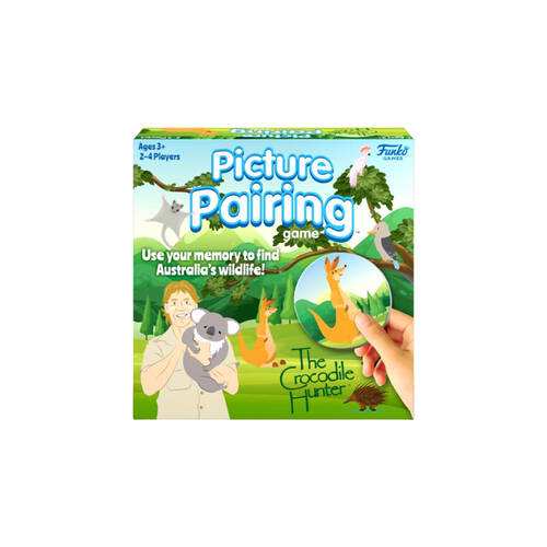 Crocodile Hunter Picture Pairing Board Game Toy 3y+