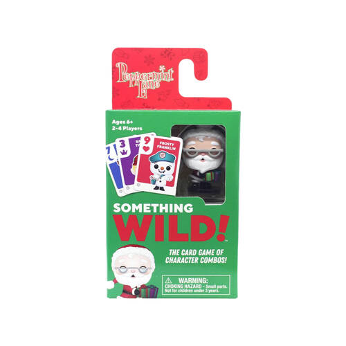 Peppermint Lane Something Wild Card Game W/ Pop Figure Toy 6y+