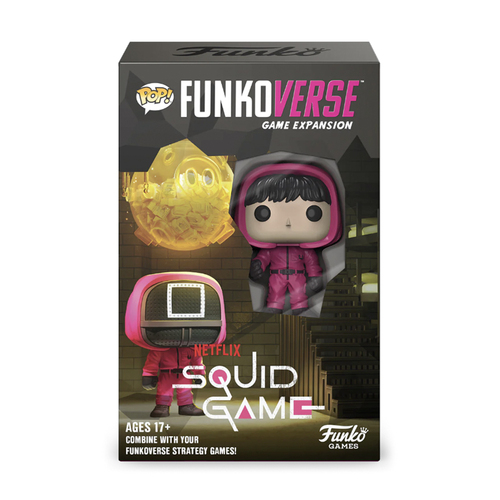Funko Pops Funkoverse Netflix Squid Game Jun-Ho Game Expansion Set 17y+