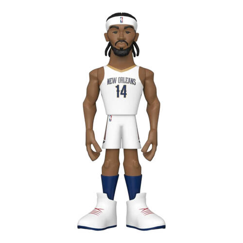 NBA Basketball Brandon Ingram Pelicans Gold Vinyl Action Figure Toy 12in
