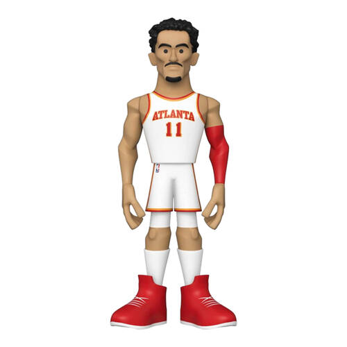 NBA Basketball Trae Young Atlanta Hawks Gold Premium Figure Toy 12in