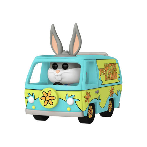 Looney Tunes Mystery Machine With Bugs Pop Ride Action Figure