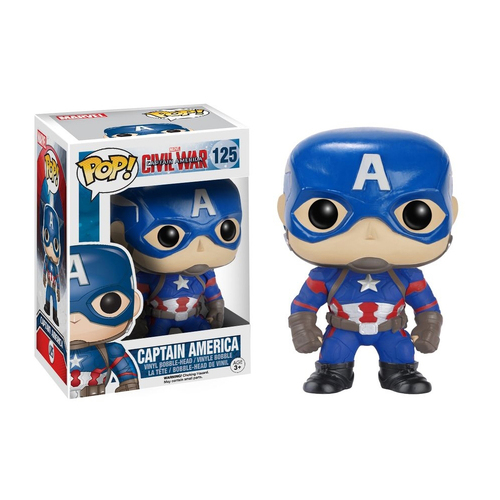 Pop! Vinyl Figurine Captain America 3 - Captain America #125