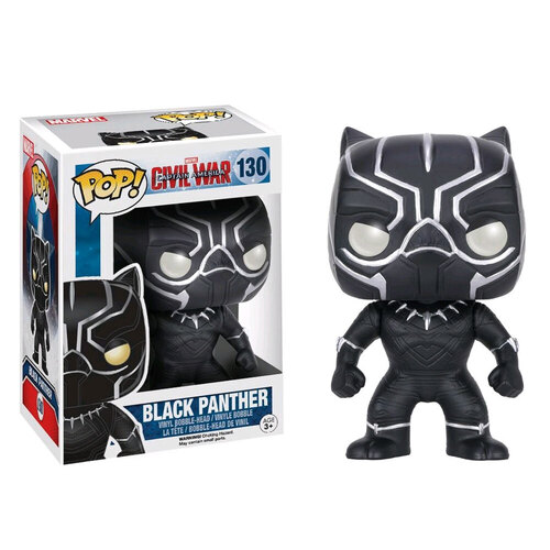 Pop! Figurine Captain America 3: Civil War - Black Panther #130
