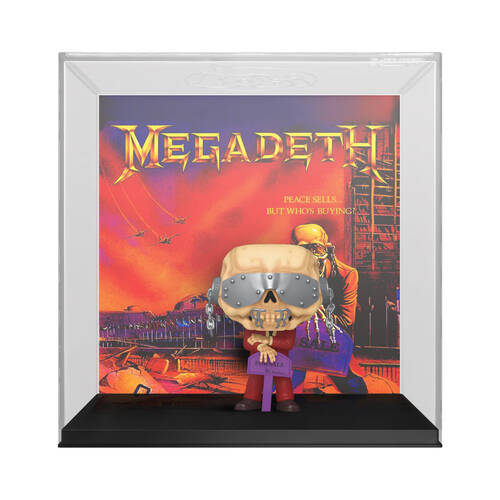 Megadeth Peace Sells But Who's Buying Pop Album Action Figure w/ Case