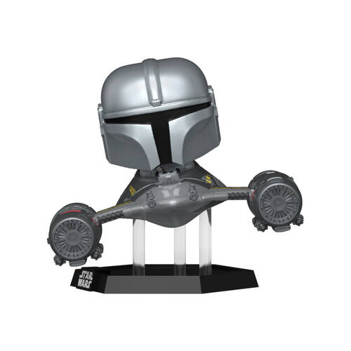 Star Wars Mandalorian N-1 Starfighter & R5-D4 Pop Vinyl Ride Figure