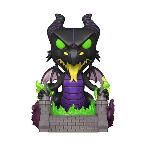 Sleeping Beauty 65th Anniv. Maleficent Bridge Deluxe Pop! Action Figure Toy