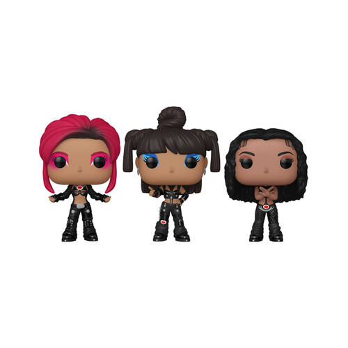 3pc Funko TLC Scrubs Pop Rocks T-Boz/Left Eye/Chilli Vinyl Toy Set