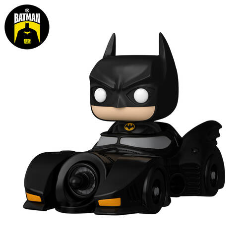 Batman Batmobile 1989 85th Anniv Pop Ride Vinyl Action Figure Toy