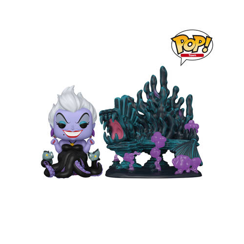 Funko Disney Villains Ursula & Ursula's Lair Pop! Town Vinyl Figure