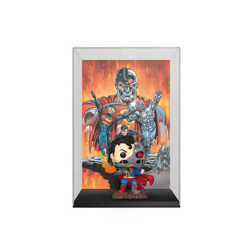 DC Comics Cyborg Superman Pop! Comic Cover Vinyl Figure 18x27.3cm