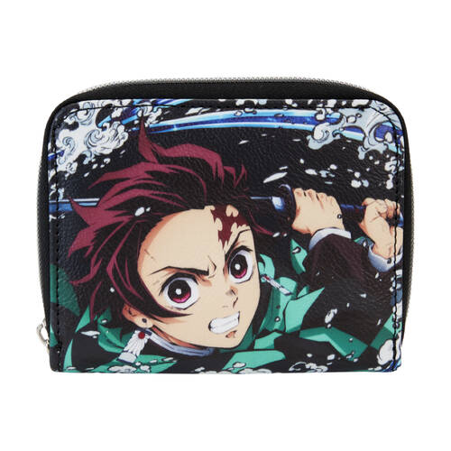 Demon Slayer Tanjiro Kamado Zip Around Wallet Pouch