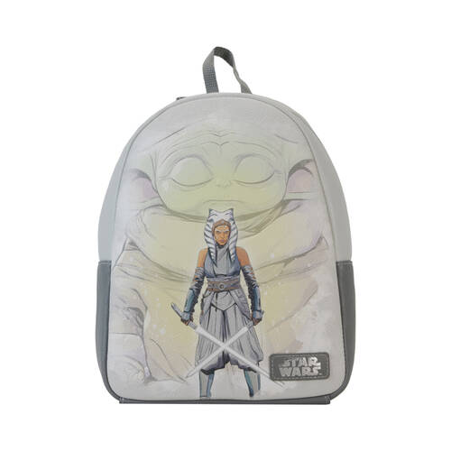 Funko Vegan Leather Star Wars Ahsoka Action Kids Mini Backpack 8.5x10.75in