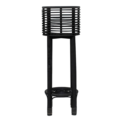 LVD Planter 70cm Island Tall Plant Pot Stand Holder - Black