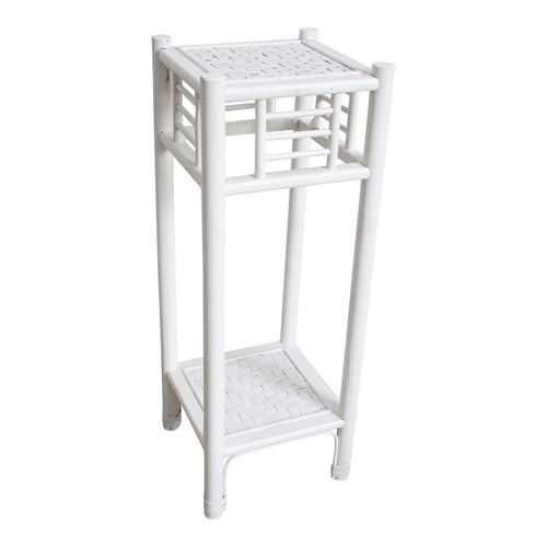 LVD Fir Wood 30x80cm Plant Stand Home/Office Decor - White