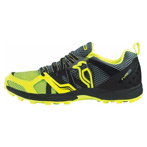 Kookaburra Fuse Unisex Hockey Shoes Yellow/Black Size 4 US/3 UK