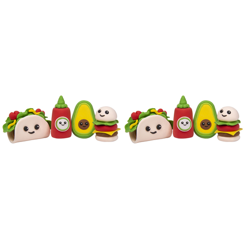 2PK Fizz Creations Make Your Own Dough Fast Food Clay Kit 3y+