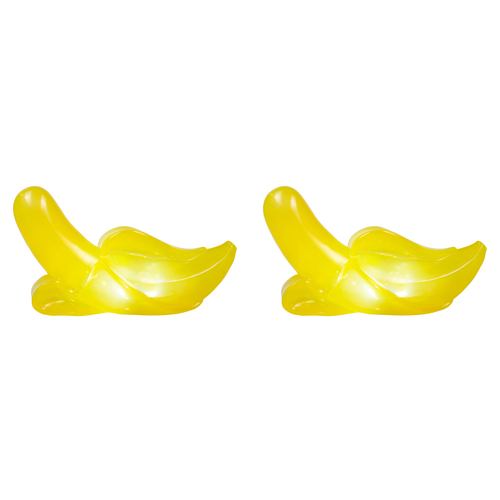 2PK Fizz Creations No Bad Days Banana Night Light 23cm Yellow