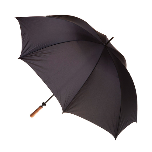 Clifton Albatross Golf 132cm Manual Open Windproof Umbrella - Black