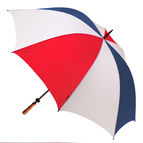 Clifton Albatross Golf 132cm Manual Windproof Umbrella - Red/White/Navy