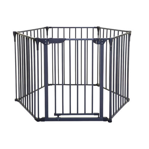 Dreambaby Royale Converta 3in1 Playpen Baby Gate 74cm - Charcoal