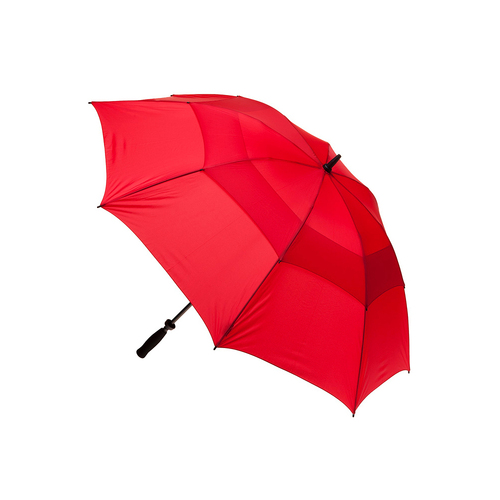 Clifton Windpro Golf 136cm Vented Windproof Umbrella - Red