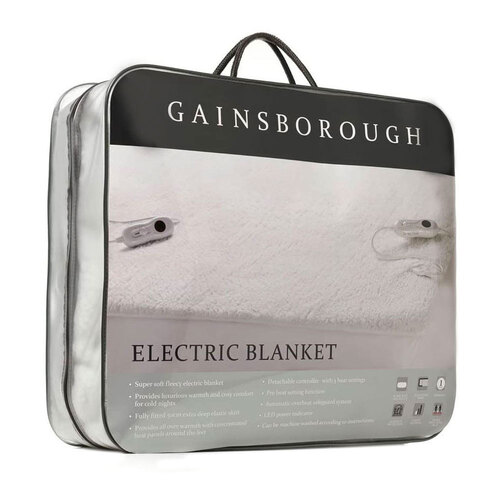 Gainsborough Single Bed Size Electric Blanket