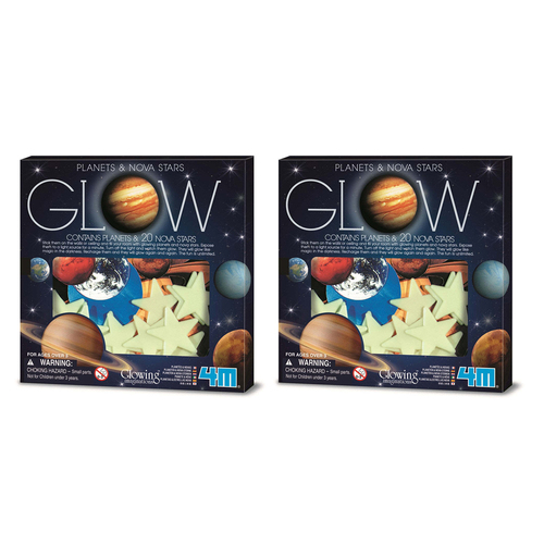 2PK 4M Glow Planets and Nova Stars Box Set Kids Toy 3y+