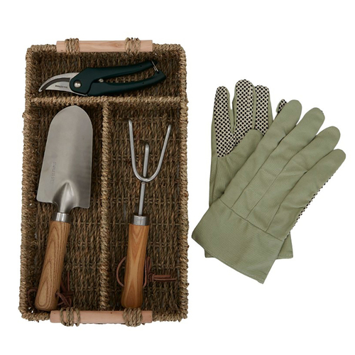 Life Botanic Peggy Garden Tools Basket Kit 38x22x8cm
