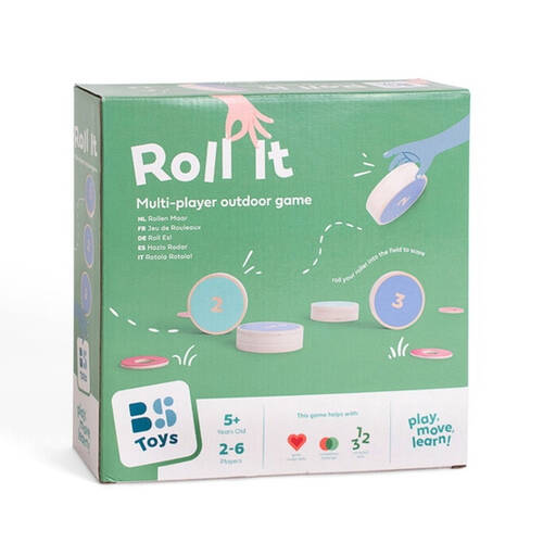 BS Toys Wood Roll It Active Kids Active & Outdoor Toys 12 5y+
