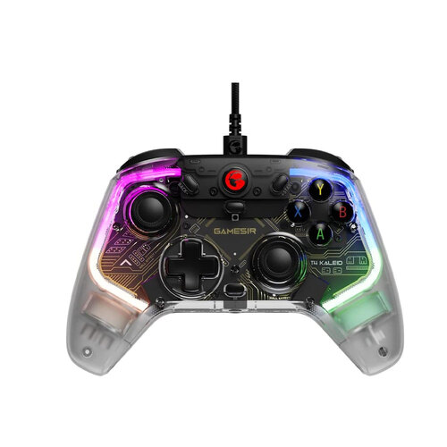 GameSir T4 Kaleid Transparent RGB Gaming Controller T4K
