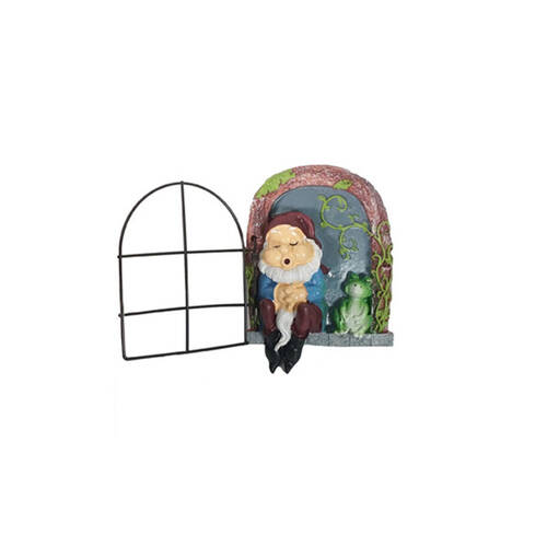 Antheia Green Homewares Fairy Garden Gnome Plaque Assorted 21cm