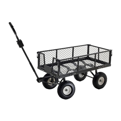 Shift Right 110cm Utility Cart w/ Puncture Proof Wheels