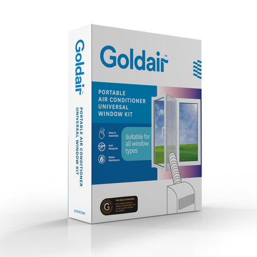 6pc Goldair Home/Room Portable Air Conditioner Universal Window Kit
