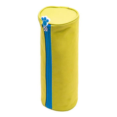 Glitter Critters RollMe Fabric Barrel Style Pencil Case – Yellow