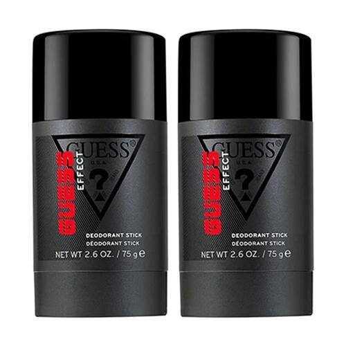 2PK Guess Men Effect Deodorant Stick Mens Body Grooming 75mL