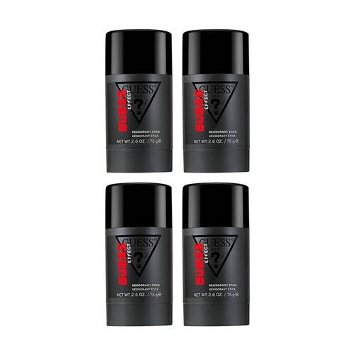 4PK Guess Men Effect Deodorant Stick Mens Body Grooming 75mL