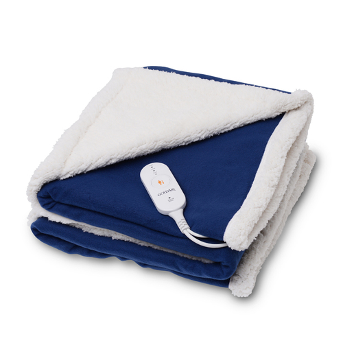 Goldair Reversible Electric Heated Throw Blue - Online | KG Electronic