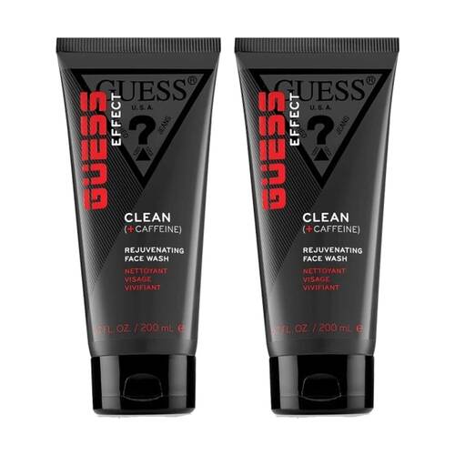 2PK Guess Men Effect Fash Wash Cleanser Mens Grooming 200mL