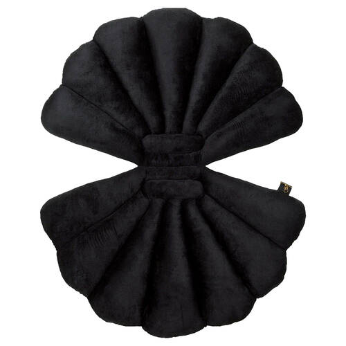 Garden Glory Shell Outdoor/Indoor Cushion For Chairs/Benches - Black