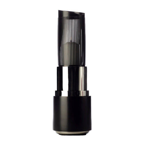 Garden Glory Lipstick Lantern Outdoor Patio Decor Maxi - Black/Silver