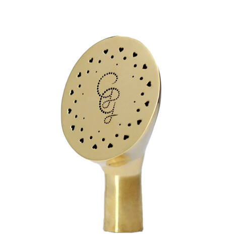 Garden Glory Rose Sprinkler Head For Watering Can 9x13cm - Gold