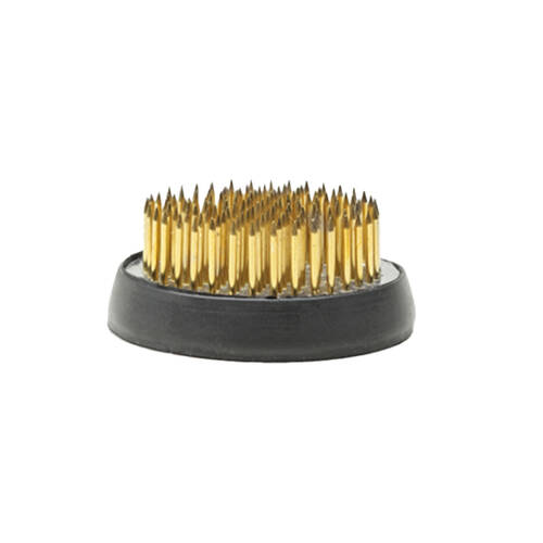 Garden Glory Black Flower Frog Spiky Round Base - Small
