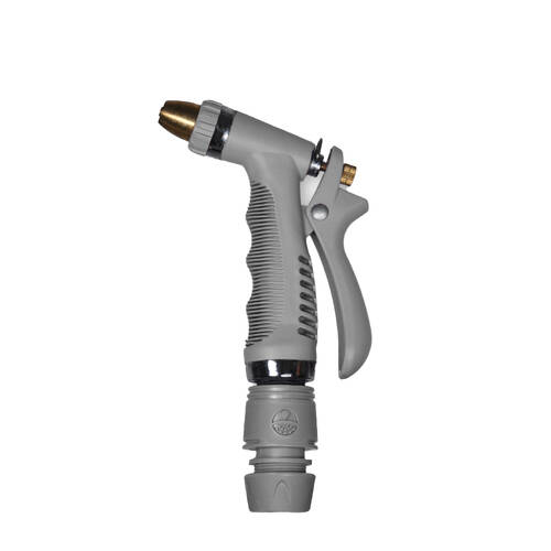 Garden Glory Spray Gun For 1/2in Water Hoses - Graceful Rock Grey